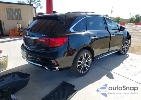 2019 Acura Mdx Advance Pkg z USA, uszkodzony, nr VIN 5J8YD4H88KL003689